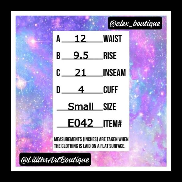 Zumba Laser Cut High Waisted Ankle Leggings Bold Black Size S (E042) - Picture 7 of 7